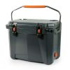 26 Quart High Performance Roto-Molded Cooler with Microban, Gray