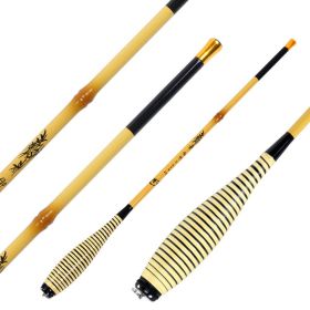 High Carbon Adjustable Super Light Super Hard Short Fishing Rod Mini Hand Rod (Option: 2.1m)