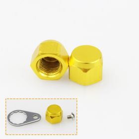 Refitted Parts Fishing Reel Anti-loosening Gasket (Option: Gold-M8 right hand)