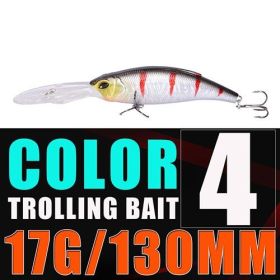 Long Throw Sea Fishing Route Sub Hard Bait 130cm 17g (Option: 4 Style)