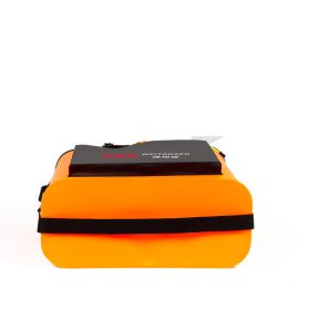 Fishing Box Live Fish Bucket Foldable Fish (Color: Orange)