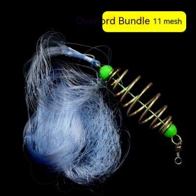 Overlord Bundle Explosion Hook Free Sticky Net Fish Set (Option: 11 Mesh Fishing)