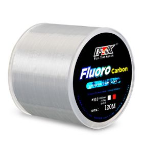 Nylon Thread Multicolor Fishing Line 120 M (Option: White-Number1)