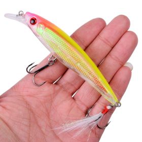 Fashion New Mino Artificial Lure (Option: F-Feather Hook)