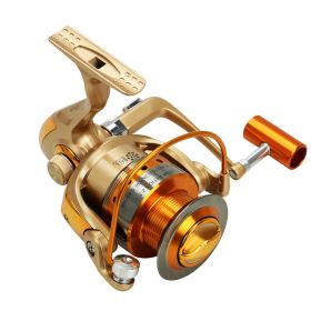 Metal Head Rocker Fishing Reel Fishing Reel Spinning Wheel Sea Rod Wheel (Option: Orange-6000style)