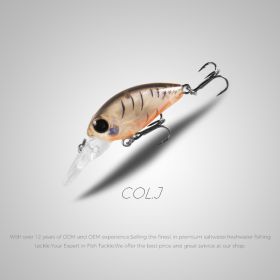 Lure 32mm Mini Fatty Fishing Lure (Option: J)