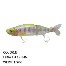 Heavy Pencil Multi-section Artificial Lure (Option: N-135mm)