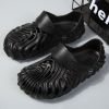 Men's Fashion Outdoor Hollow Out Design Casual Slippers; Sandals; Garden Clogs; Black