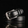 Genuine Leather Men's Belt Fashion Alloy Pin Buckle Belts Fashion Luxury Jeans Belts For Men Business Belt Female Belt