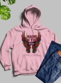 Vintage Inspired Made In The 80s Hoodie (Color: Pink, size: small)