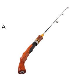 Ice Fishing Pole Outdoor Fishing Portable (Option: A-30CM)