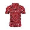 2022 Men's Summer Lapel T-Shirt Shirts Hawaiian Short Sleeve Shirts short sleeve