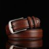 Genuine Leather Men's Belt Fashion Alloy Pin Buckle Belts Fashion Luxury Jeans Belts For Men Business Belt Female Belt