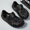 Men's Fashion Outdoor Hollow Out Design Casual Slippers; Sandals; Garden Clogs; Black