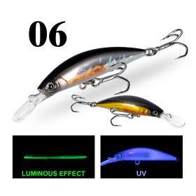 Luminous Fake Fishing Lure Long Shot Sea Fishing (Option: 6 Style)