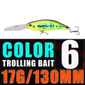 Long Throw Sea Fishing Route Sub Hard Bait 130cm 17g (Option: 6 Style)