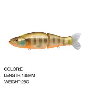 Artificial Lure Heavy Pencil Multi-section Fish (Option: E-135mm28g)