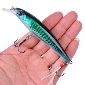 Fashion New Mino Artificial Lure (Option: H2-Feather Hook)