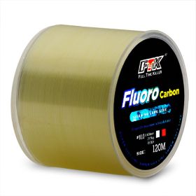 Nylon Thread Multicolor Fishing Line 120 M (Option: Light Yellow-Number7)